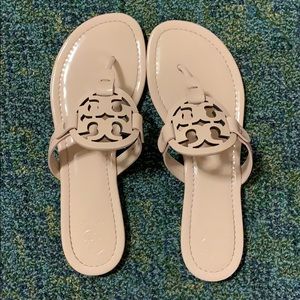 Tory Burch seashell pink miller sandal